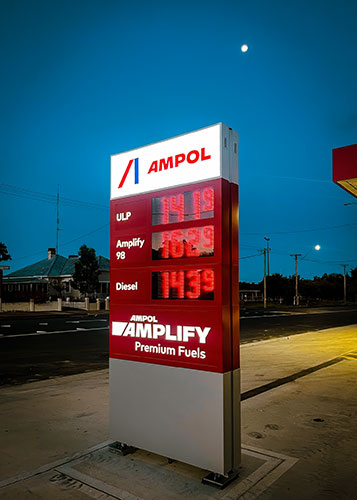 Ampol Signage